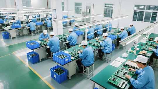 中國電子產(chǎn)品裝配工人 數(shù)字化浪潮中的無聲工匠